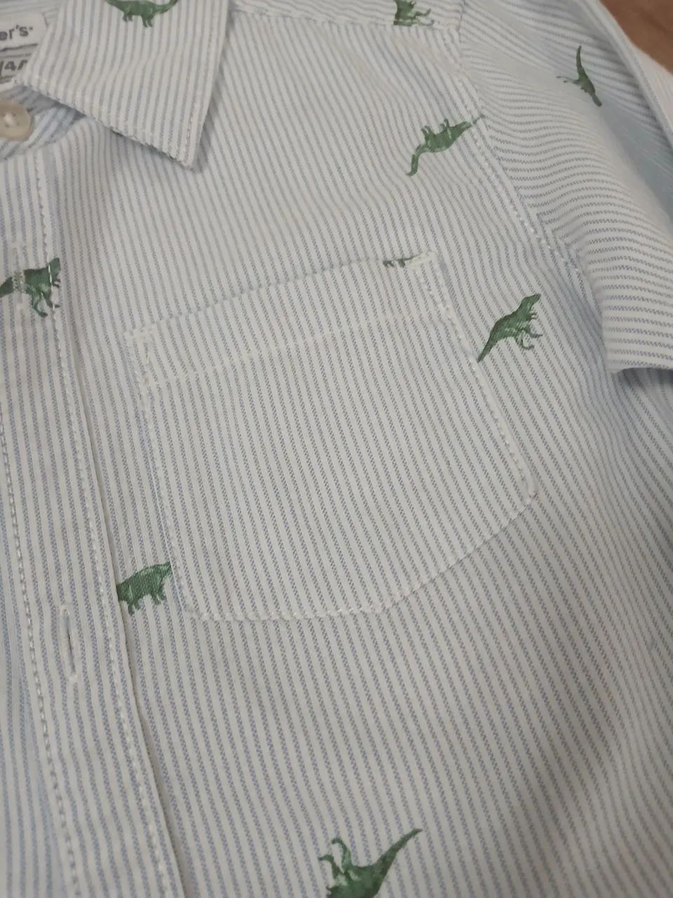 Camisa infantil Carters TAM 4t - Foto 4