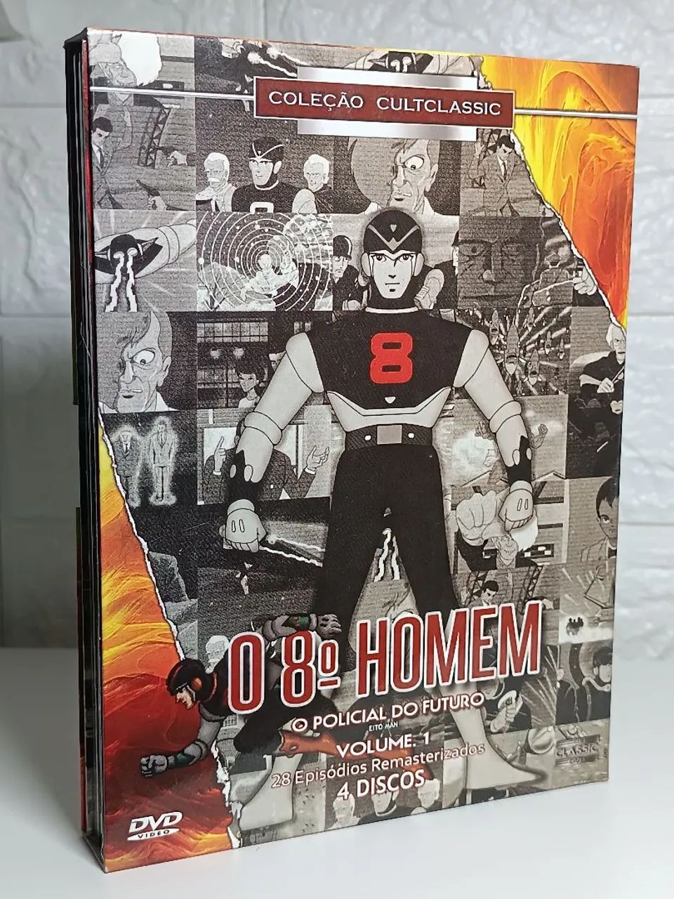 Dvd Oitavo Homem Volume 1 com 4 Discos