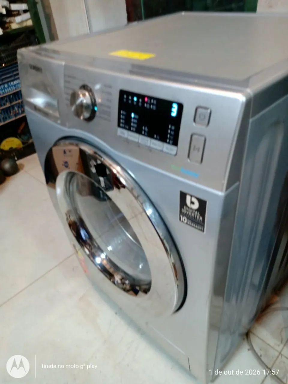 Lava e seca Samsung 11 kg funcionando normal. - Foto 4