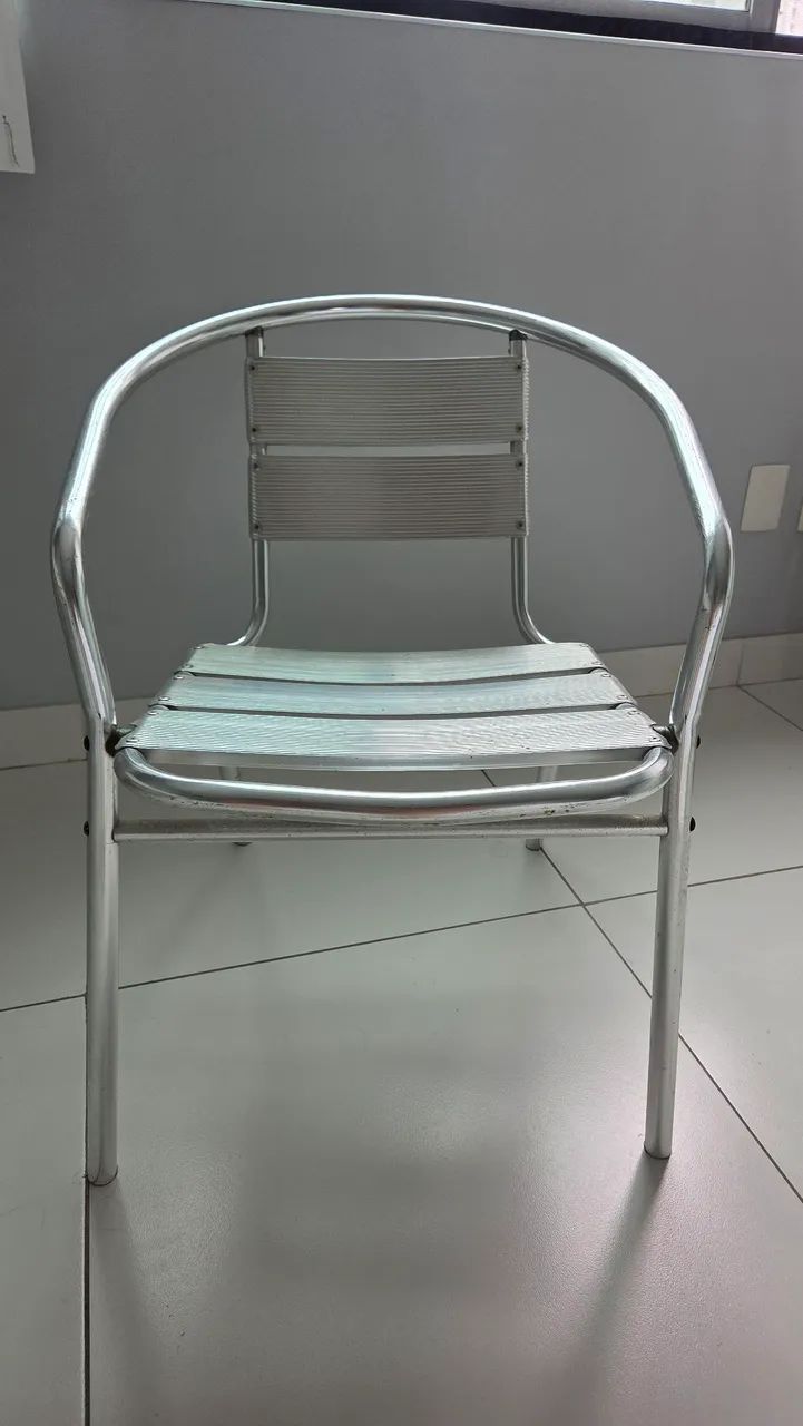 CADEIRA EM ALUMÍNIO  - Foto 2