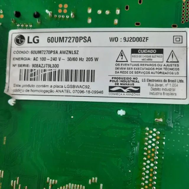 placa de tv lg  - Foto 2