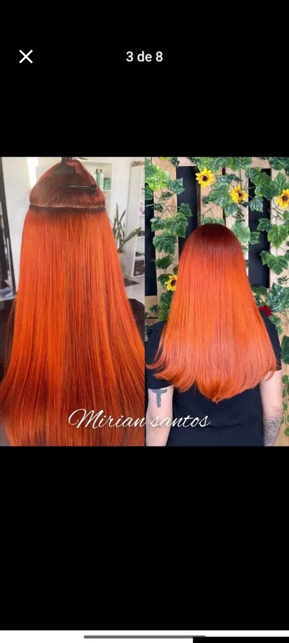  aplicação de mega hair  - Foto 2