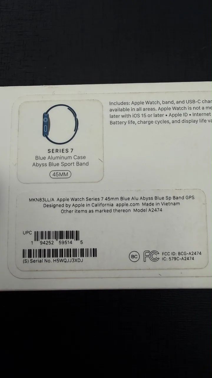 Relógio Apple Watch séries 7 - Foto 3