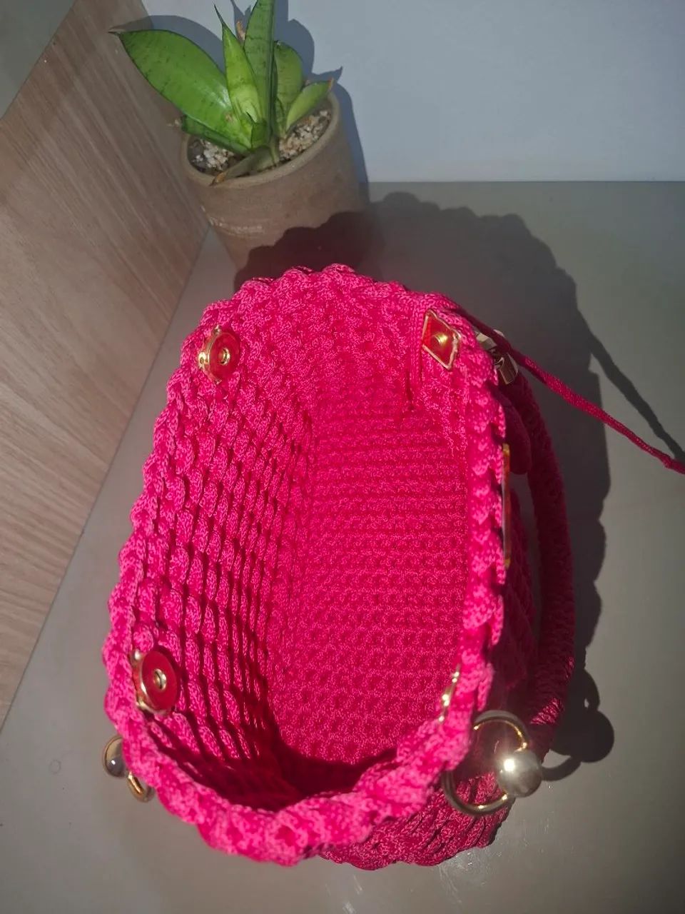 Bolsa de crochê  - Foto 3