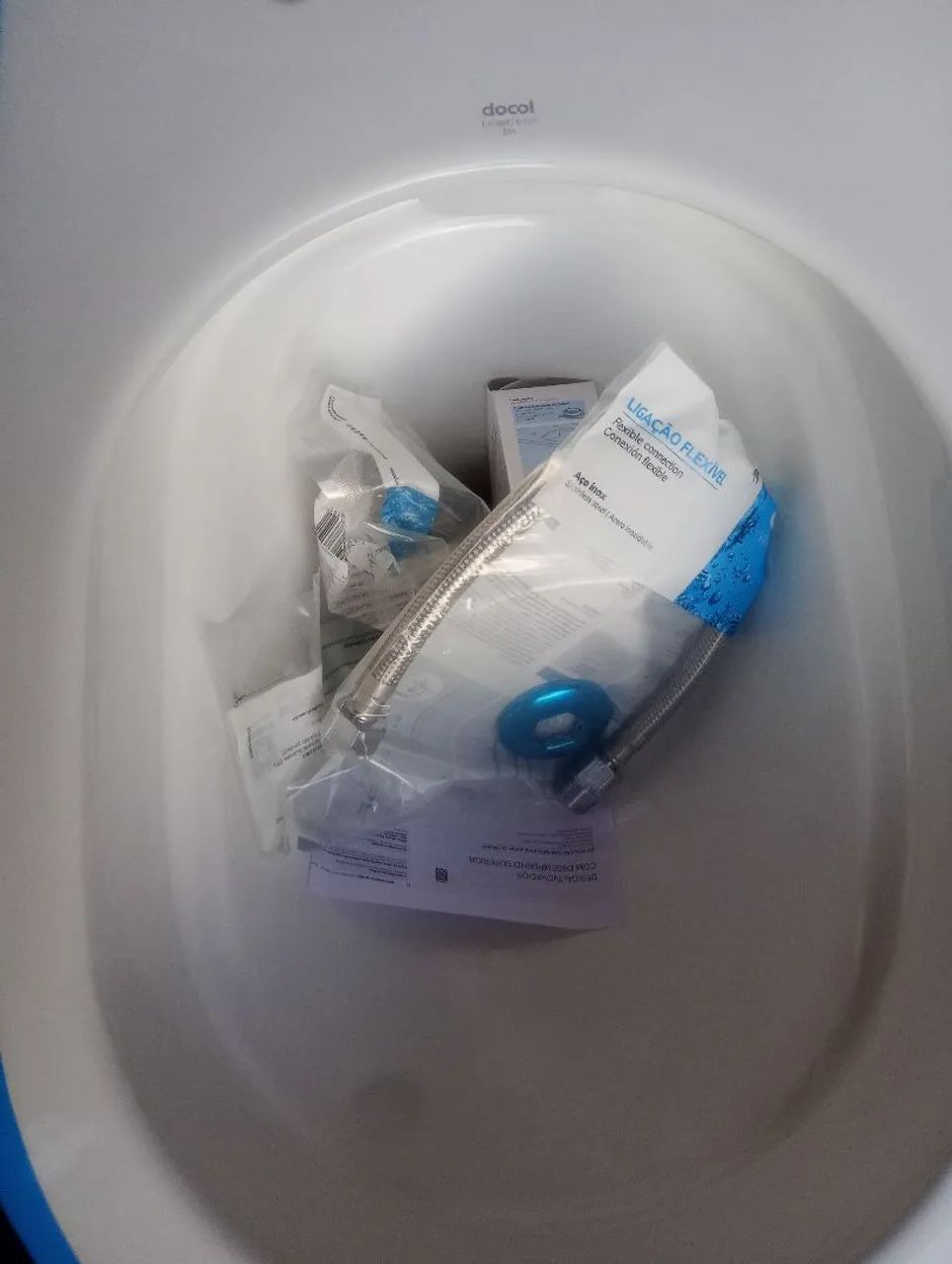 Kit vaso Docol louça liss completo na caixa preço bem abaixo do valor  - Foto 2