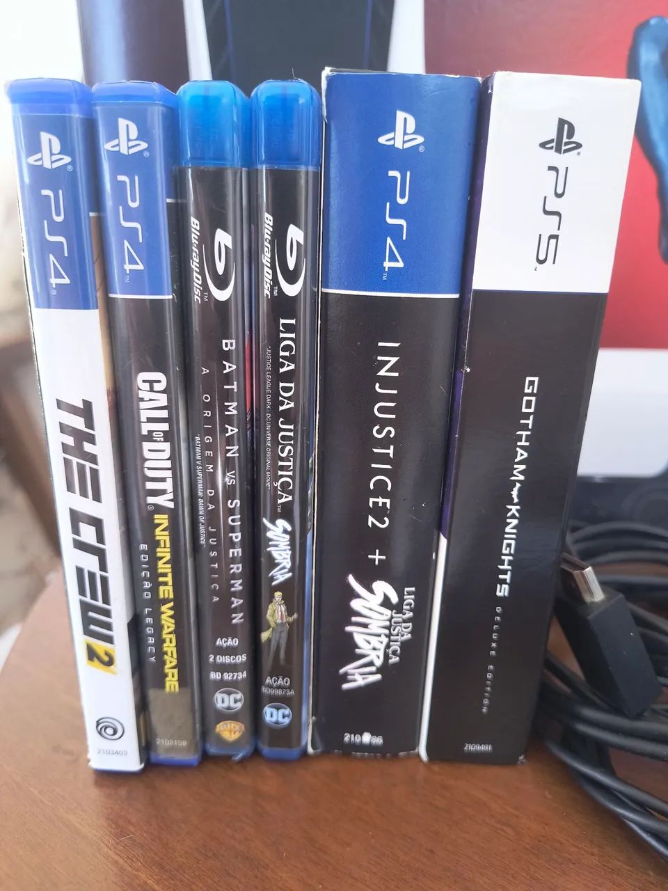 PS5 mídia digital, 1 controle, jogos e caixa. - Foto 5