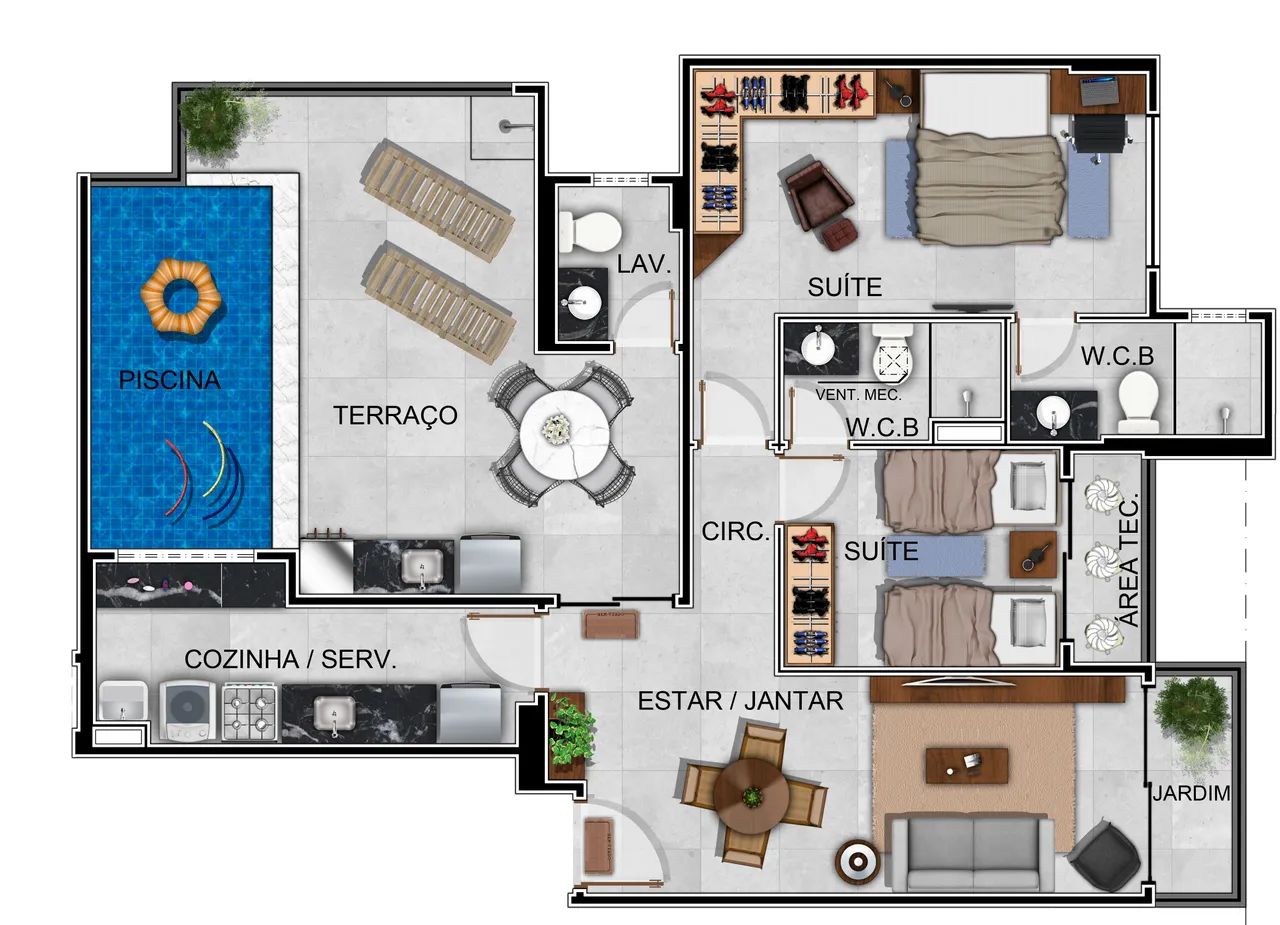 Studio no Edifício Studio Design 4 - Cruz das Almas, Maceió/AL - Foto 5