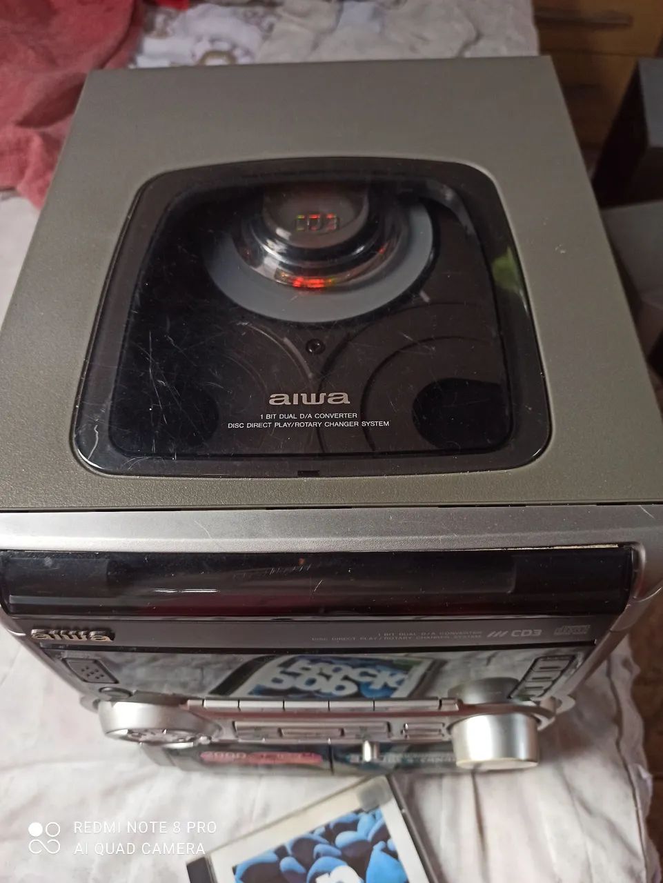 Central Aiwa modelo NSXS-559. - Aparelhos de Som - Rio Preto