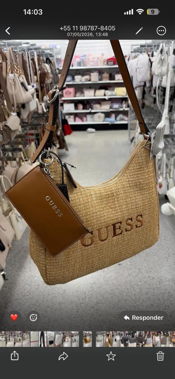 Bolsa Guess nova