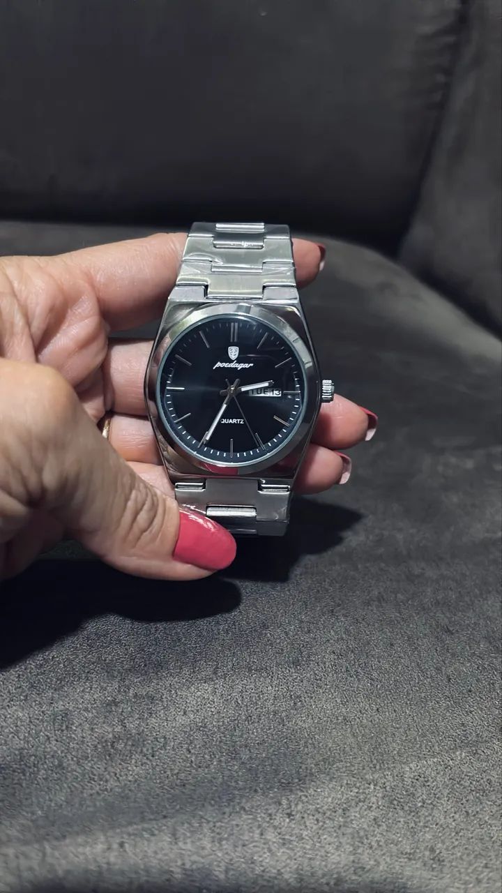 RELOGIO POEDAGAR / AÇO INOXIDÁVEL 