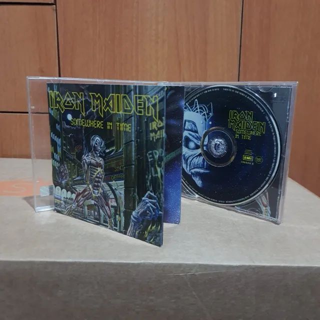 CD Iron Maiden - Somewhere In Time - Heavy Metal - Coleção