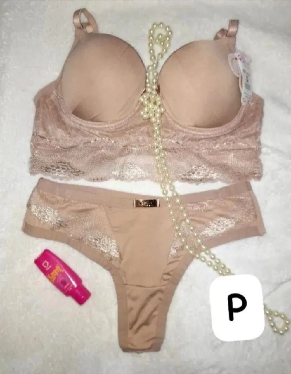 5 conjuntos lingeries sensuais tamanho P e M sortidos - Foto 5