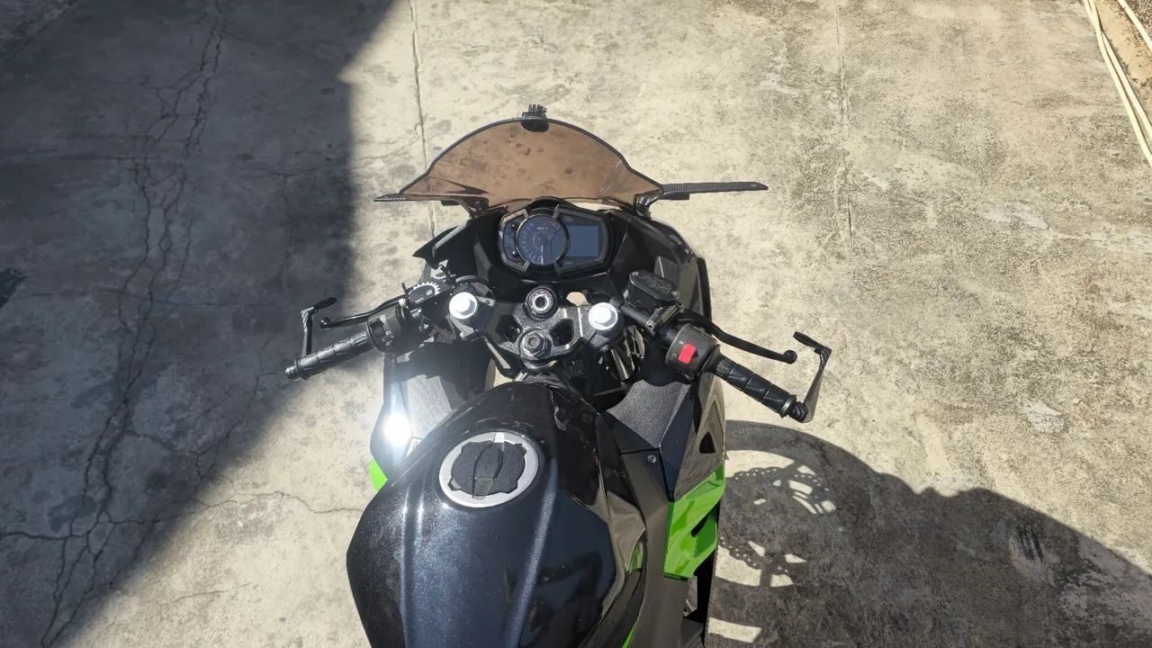 Ninja 400 2020 Preta/Verde - Foto 7