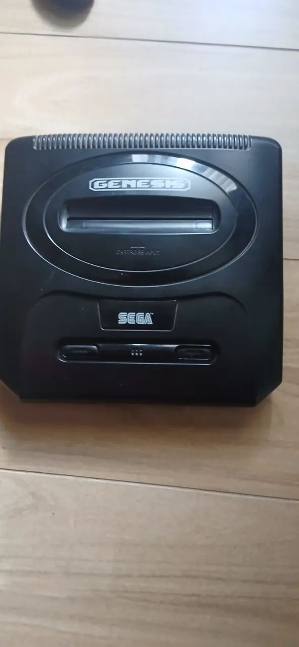 Sega Mega Drive com jogos