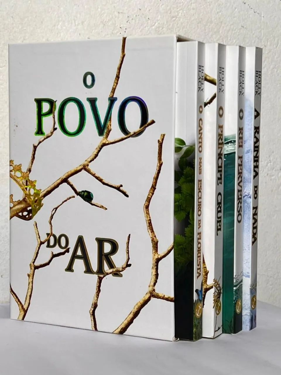 Box O Povo Do Ar  - Com brinde (Um pôster) De Holly Black.  Em Português 