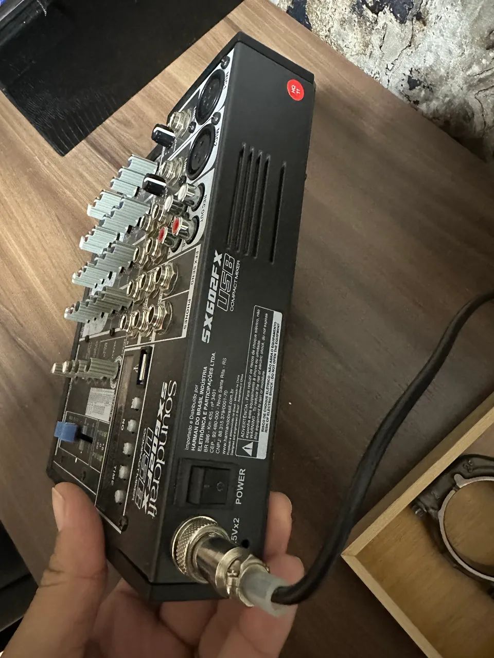 Mesa soundcraft sx602fx - Foto 5