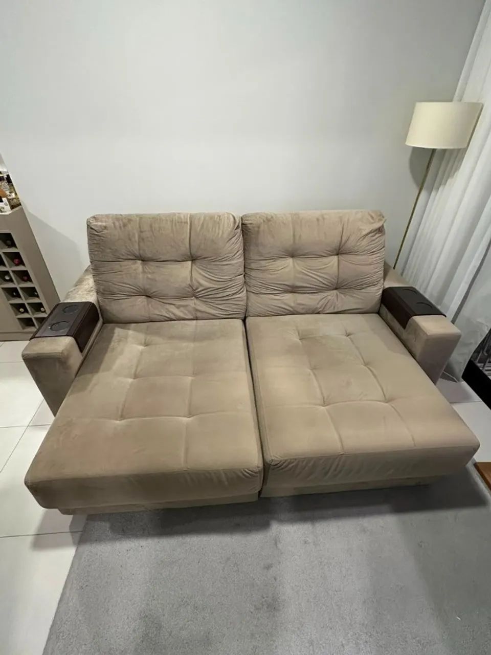 Sofá Retrátil 2,20m - Recém Higienizado - Foto 3
