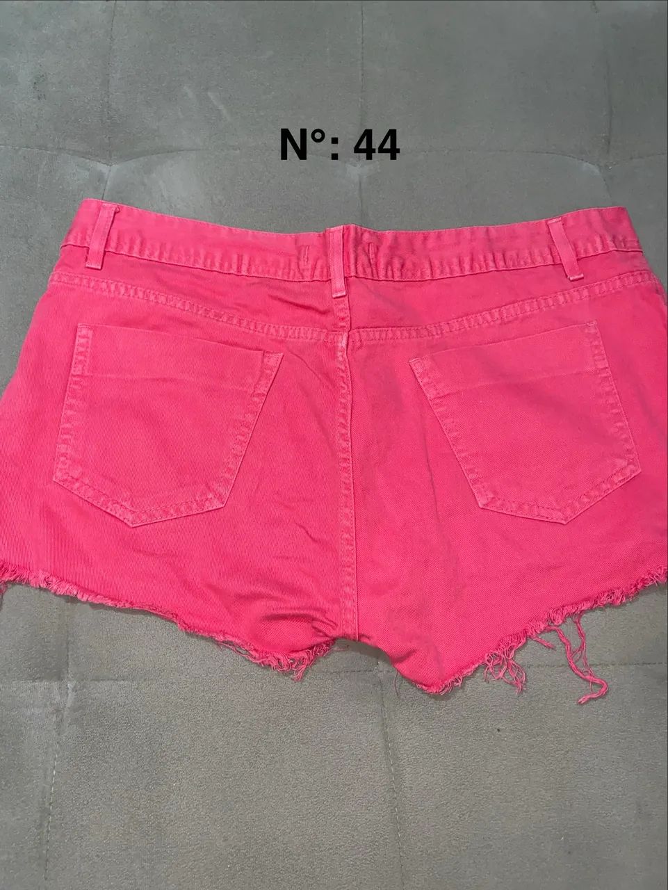 Shorts Jeans rosa (Tamanho 44) - Foto 2