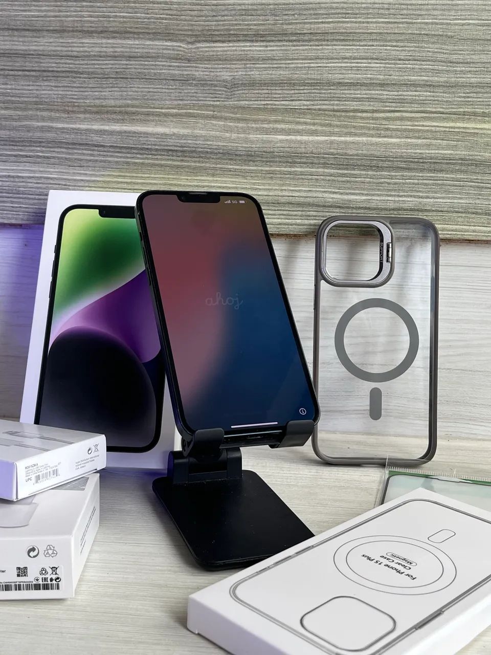 IPHONE 14 plus 128 gb MIDNIGHT ZERO MARCAS TUDO ORIGINAL 4 meses DE GARANTIA  - Foto 4