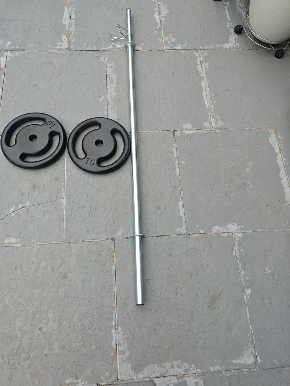 Kit de musculação 