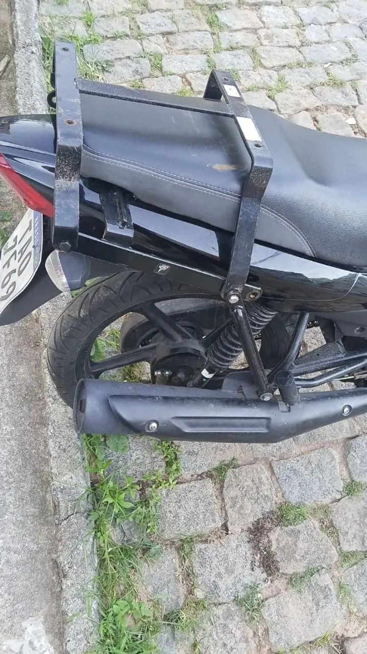 Suporte para baú da TVS 110 mottu