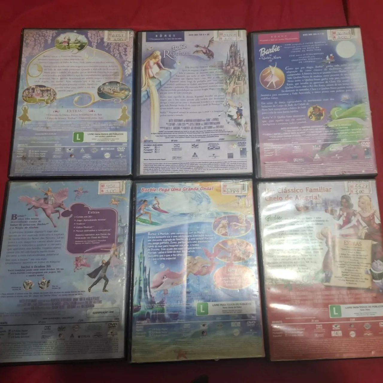 RESERVADO 6 filmes da Barbie  - Foto 2