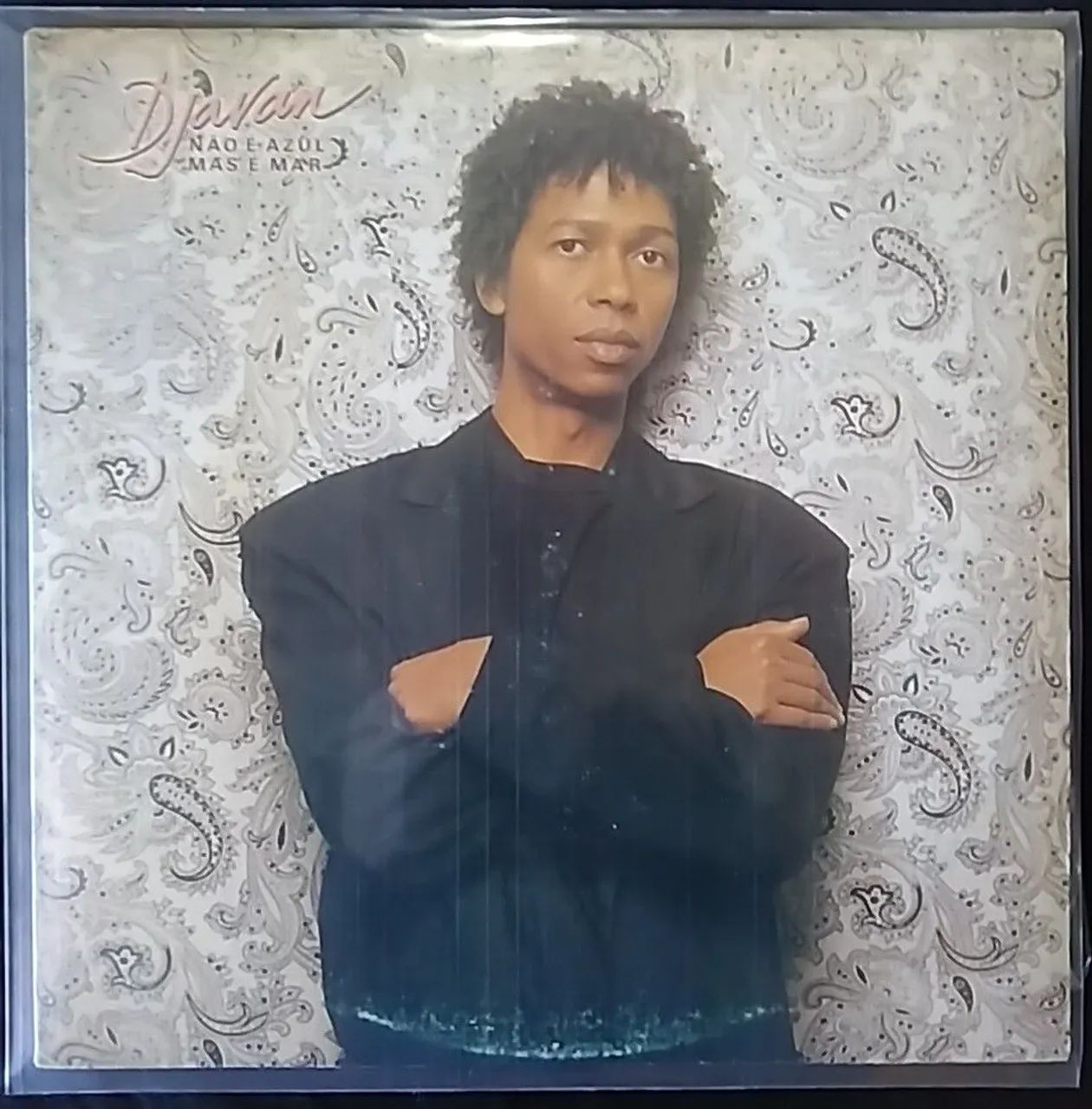 LP Djavan - Não É Azul, Mas É Mar (1987) Original