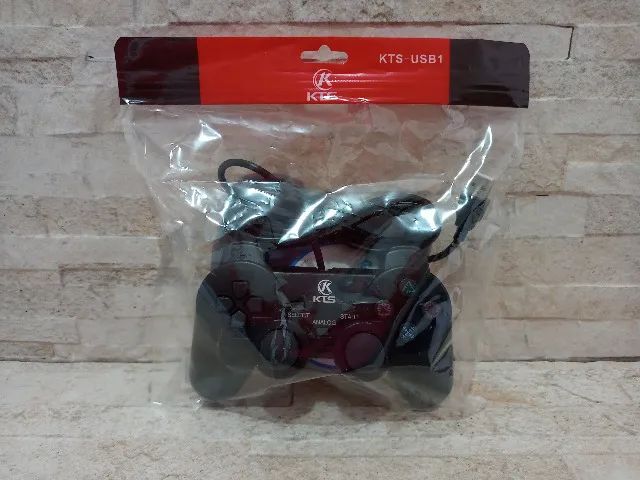 Controle Com Entrada Usb Joystick Games Pc e Ps3 - Foto 4