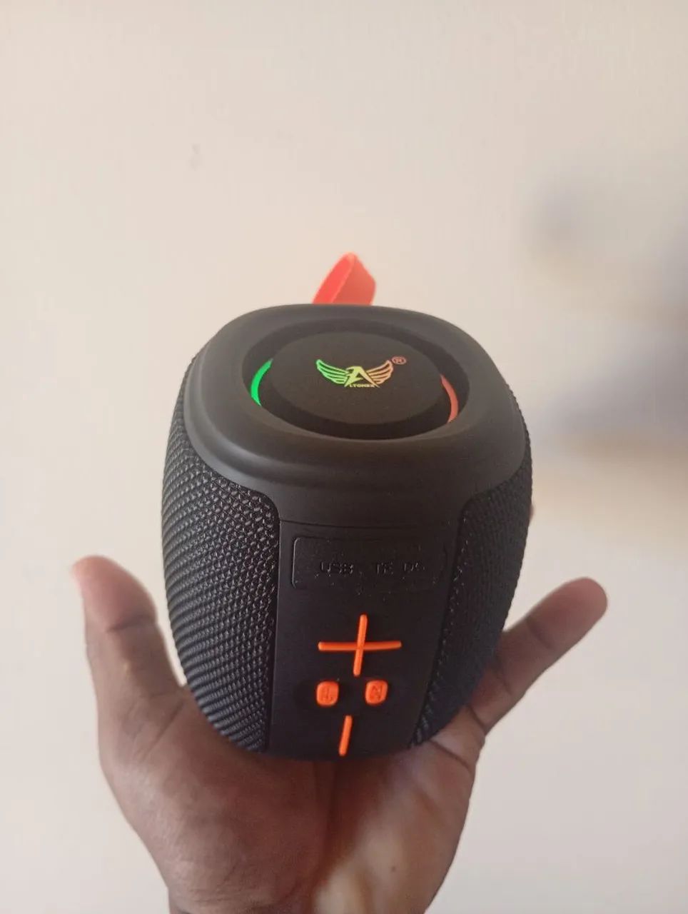 Caixa de som Bluetooth 50W led rgb