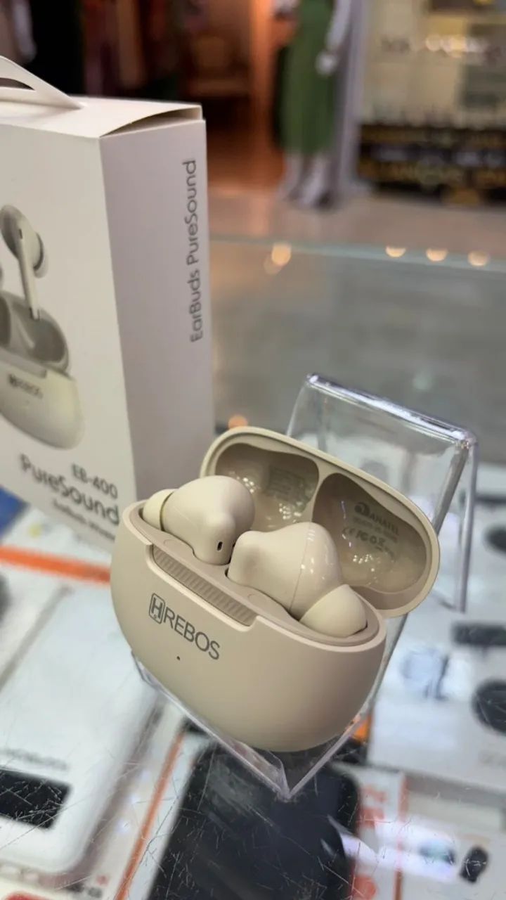 FONE DE OUVIDO HREBOS PureSound - BEGE - Foto 2