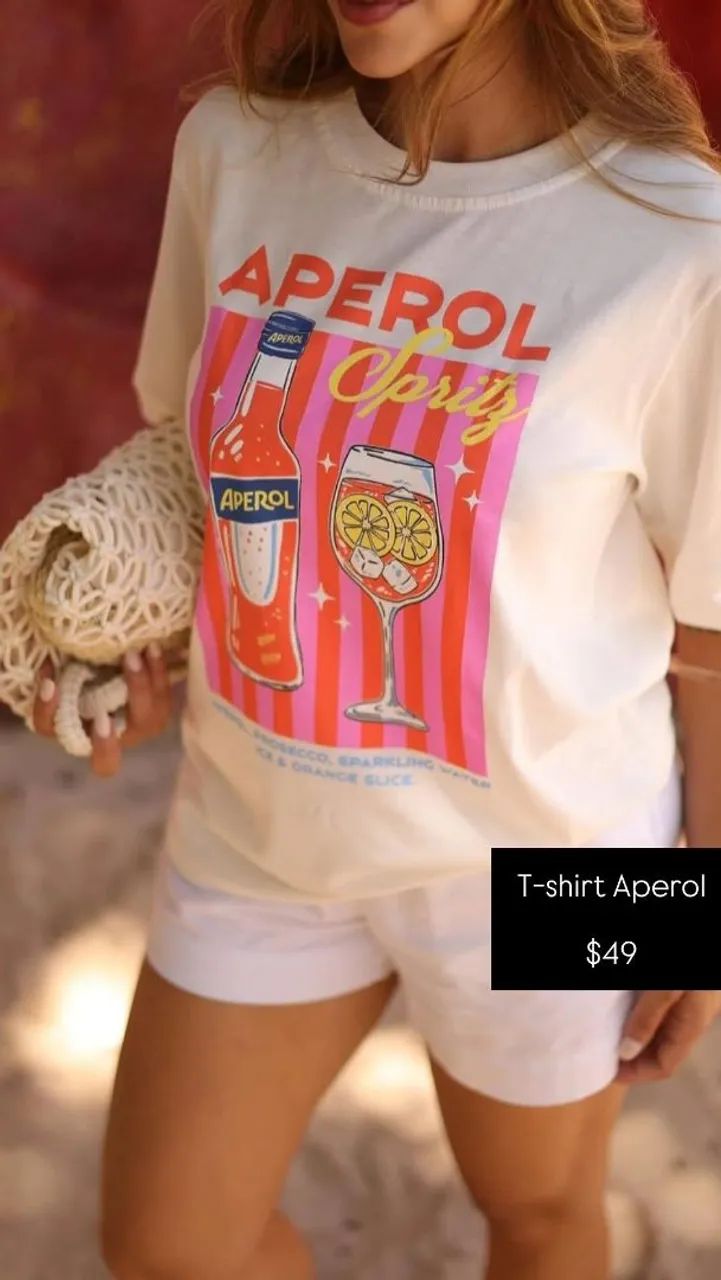 Camisa Aperol feminina