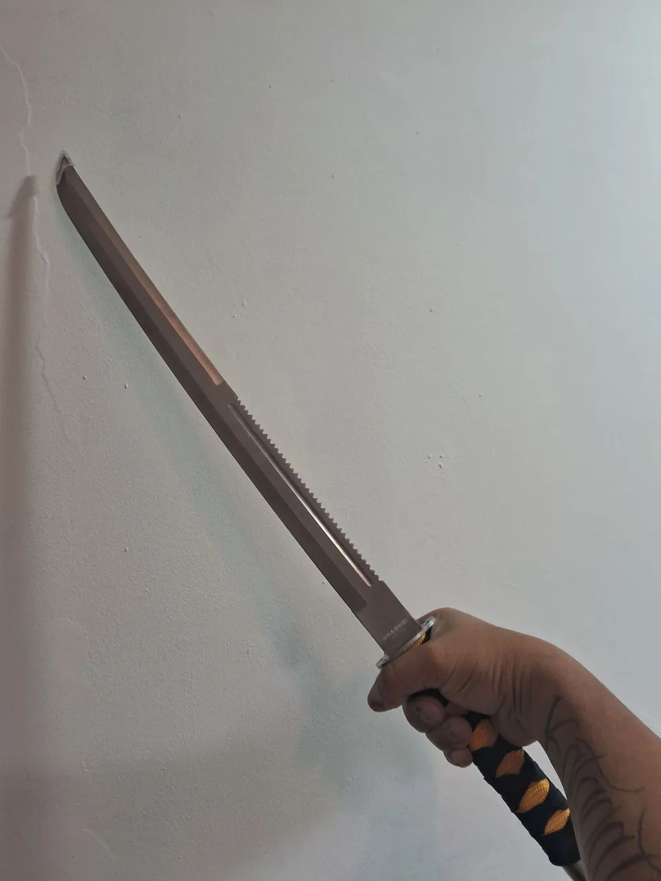Espada estilo samurai