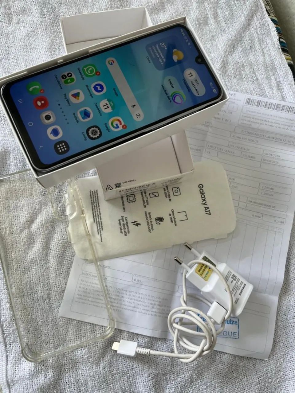 Vendo smartphone  Samsung ,A17 5G ,258 GB , 8GR ,. - Foto 5