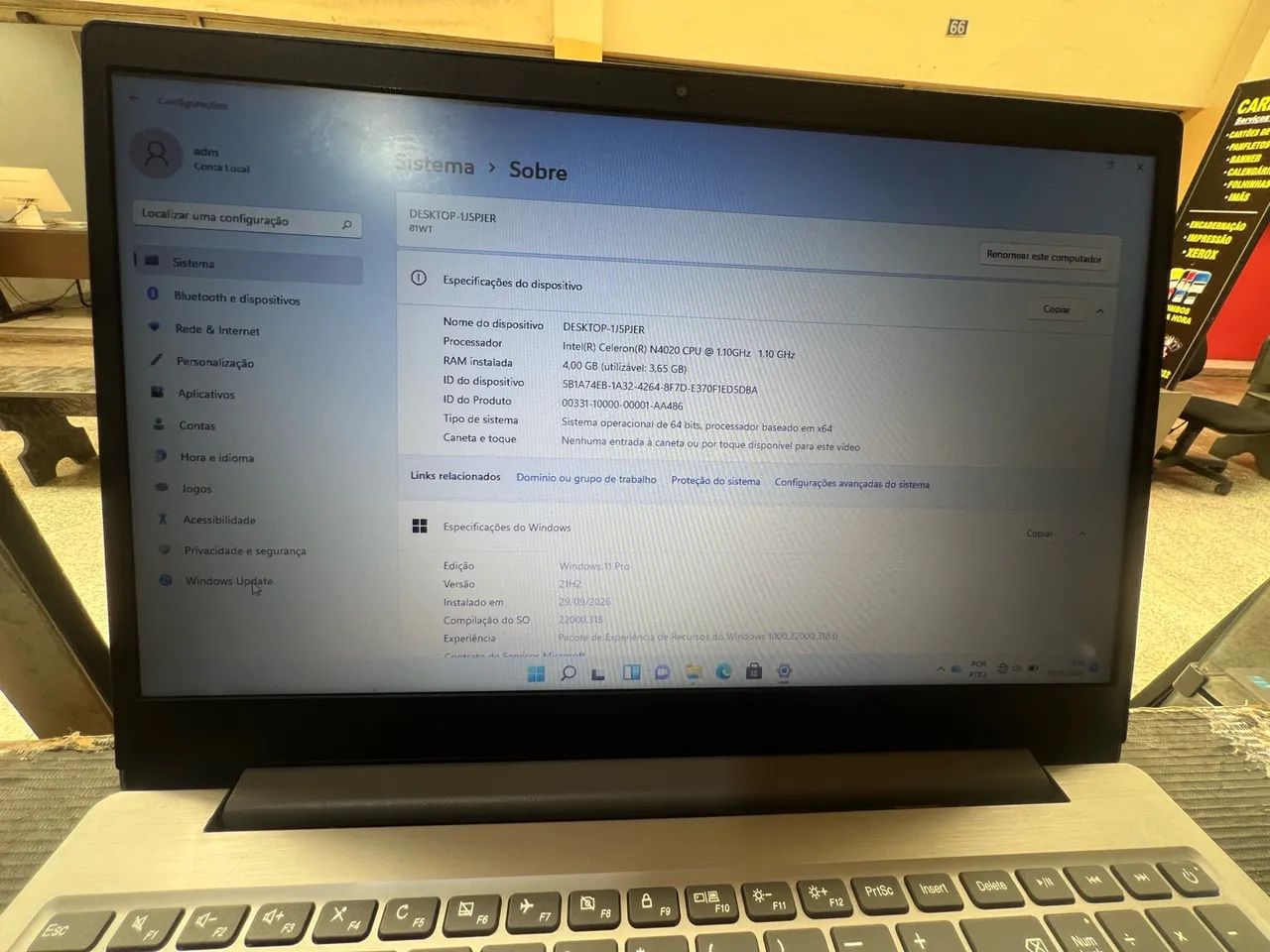 Notebook Lenovo  - Foto 3