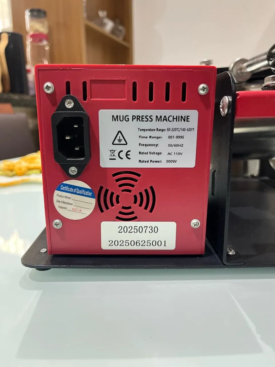 Prensa térmica para canecas - Foto 4