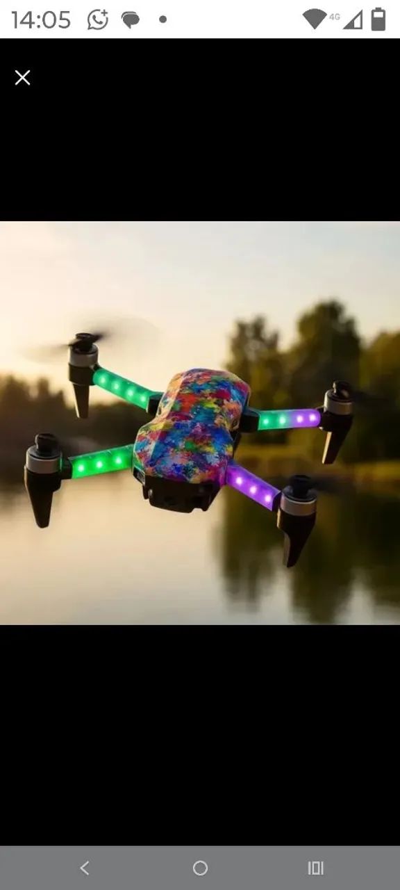 Drone D5PRO com Câmera Dupla