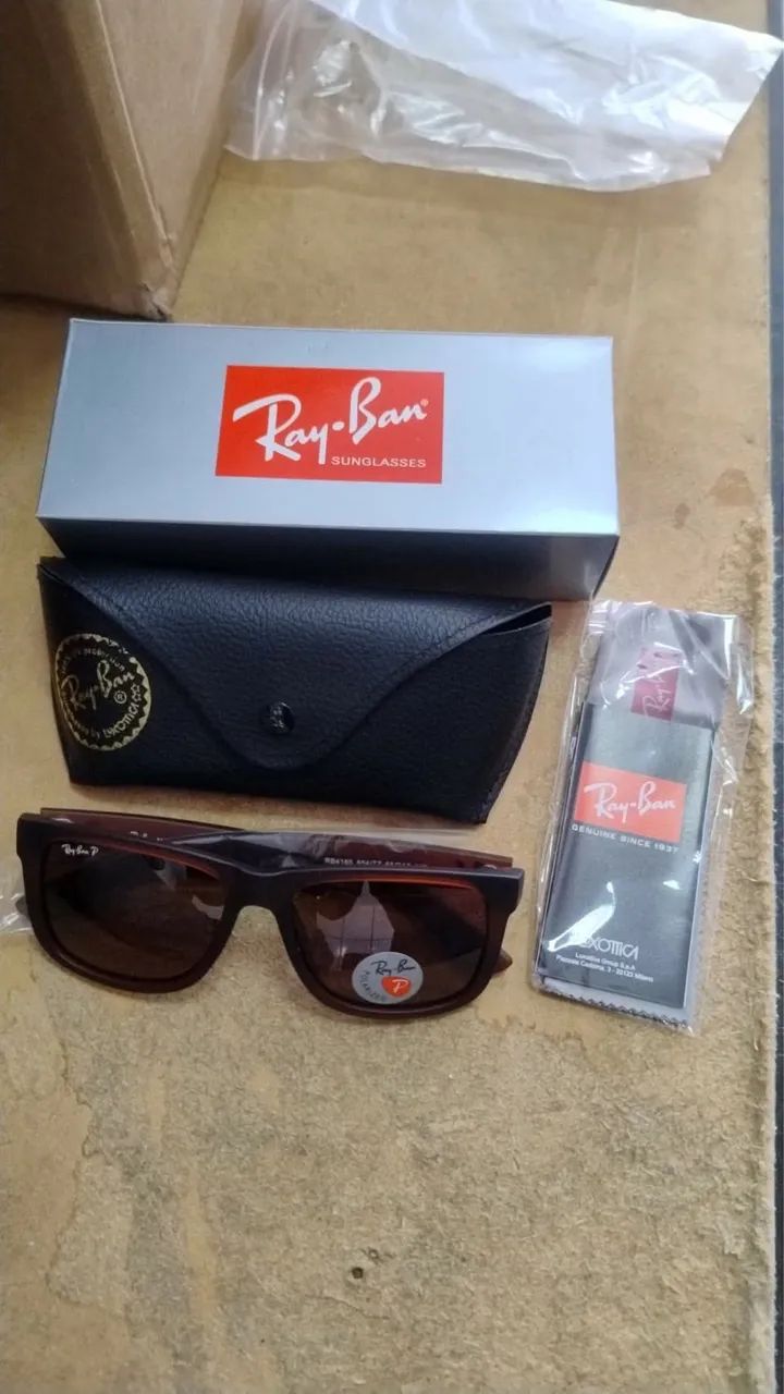 Óculos Sol Ray-Ban Wayfare Polarizado - Foto 3