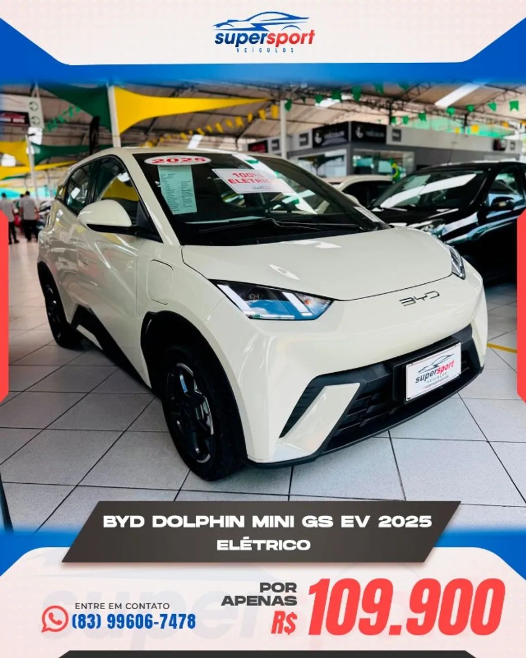 BYD Dolphin Mini (Elétrico) 2025