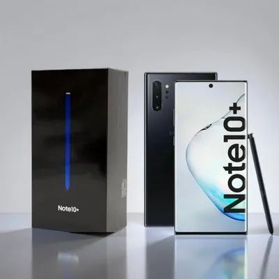 Galaxy note 10 + preto (completo)