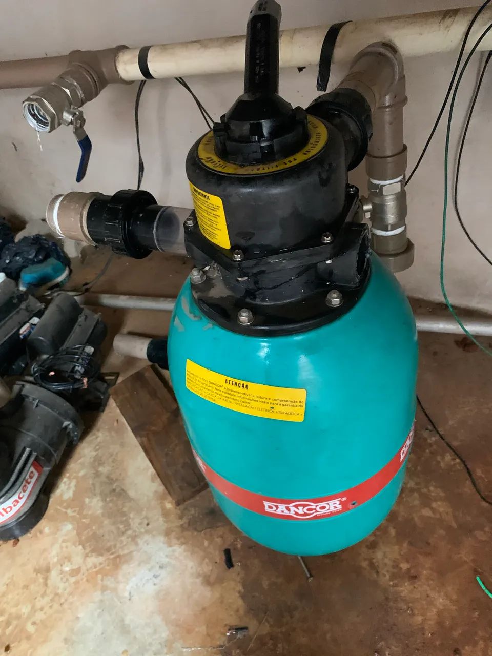 Filtro de piscina e bomba  - Foto 2