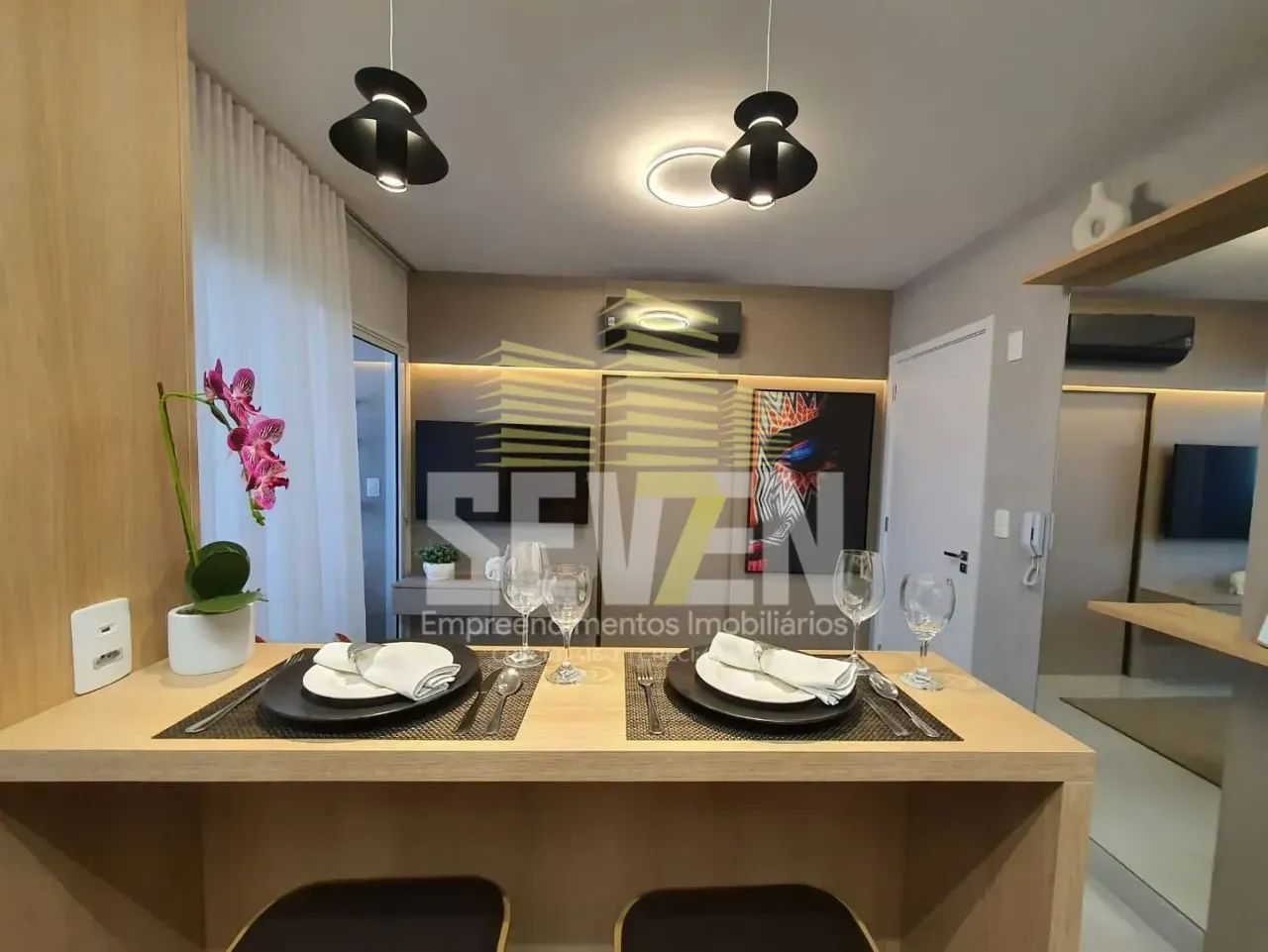 Apartamento com 1 Quarto no Edifício Red Centro Bauru  Varanda Gourmet - Foto 3
