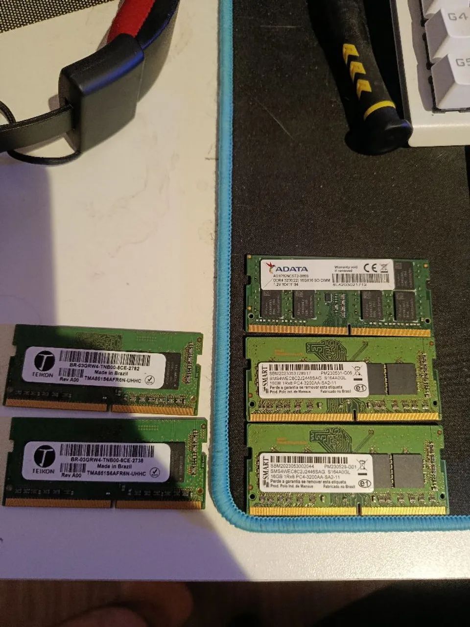 Memória ram ddr4 para notebook 