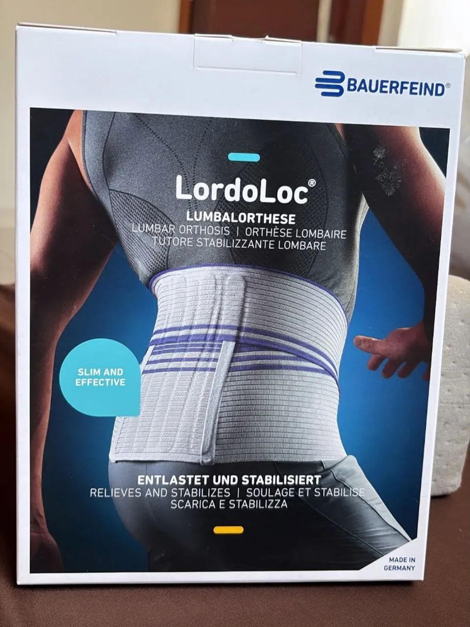 CINTA LOMBAR ORTOPEDICA LORDOLOC BAUERFEIND
