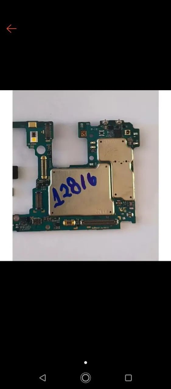 Placa mãe Samsung s20 Fe 4G 128GB/6GB RAM 