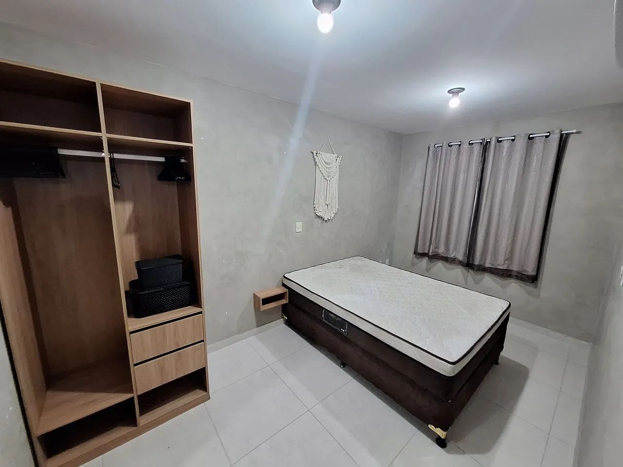 Vende-se Cama Box Casal com Base + Colchão de Molas.  - Foto 3