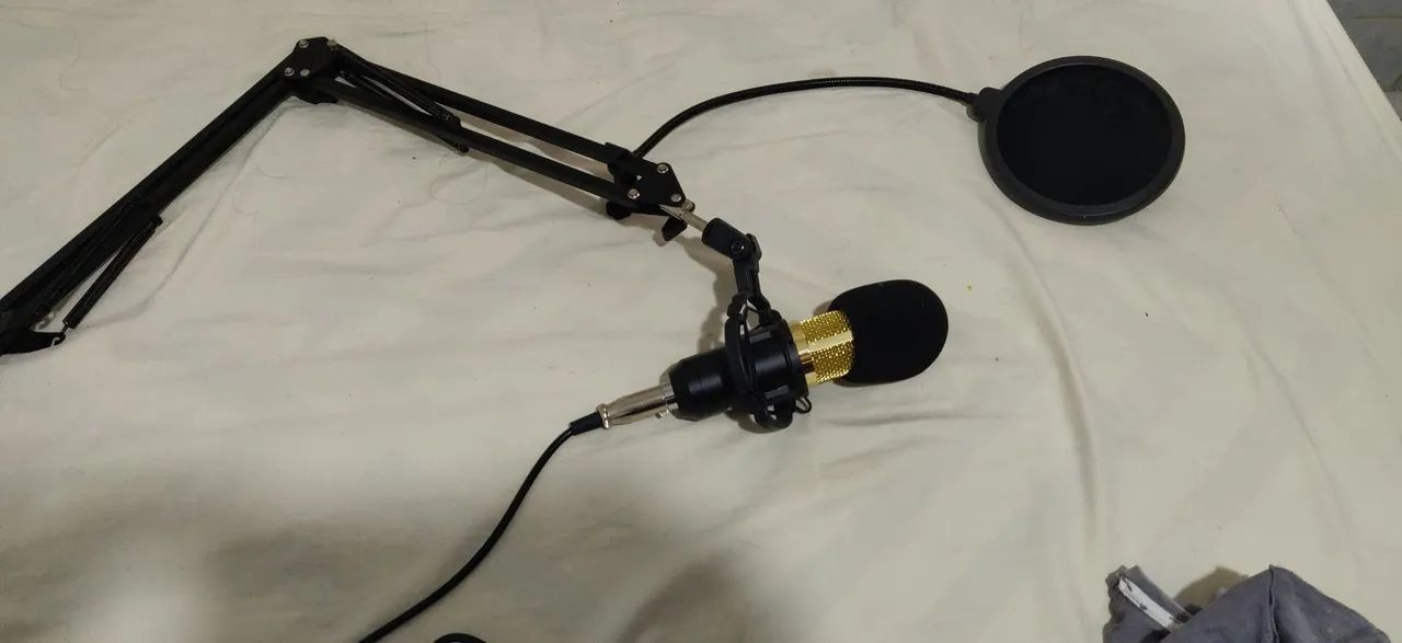 Microfone completo com condensador  - Foto 2