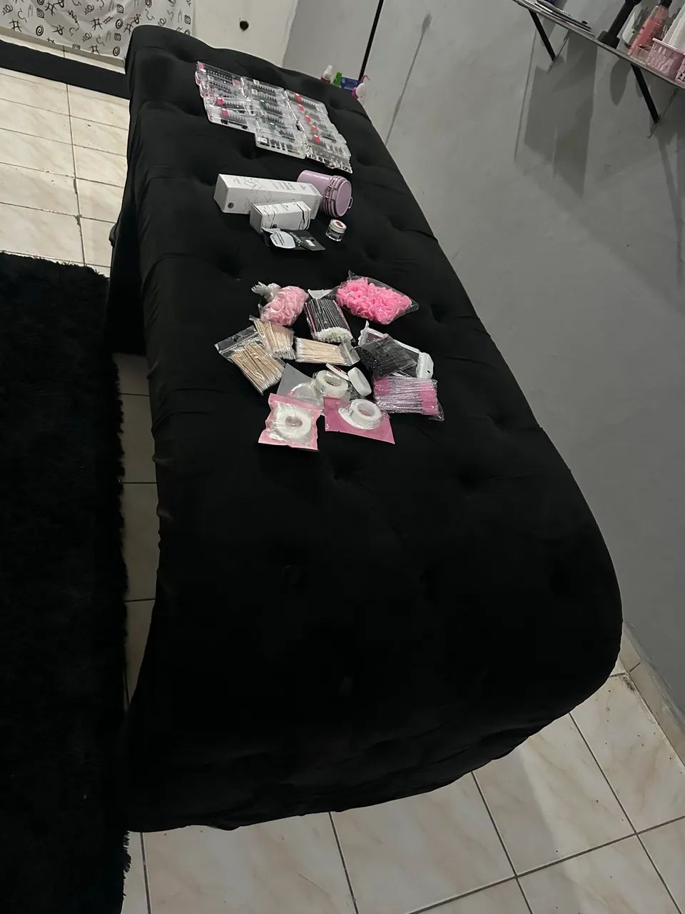 Maca luxo estética pra cílios 