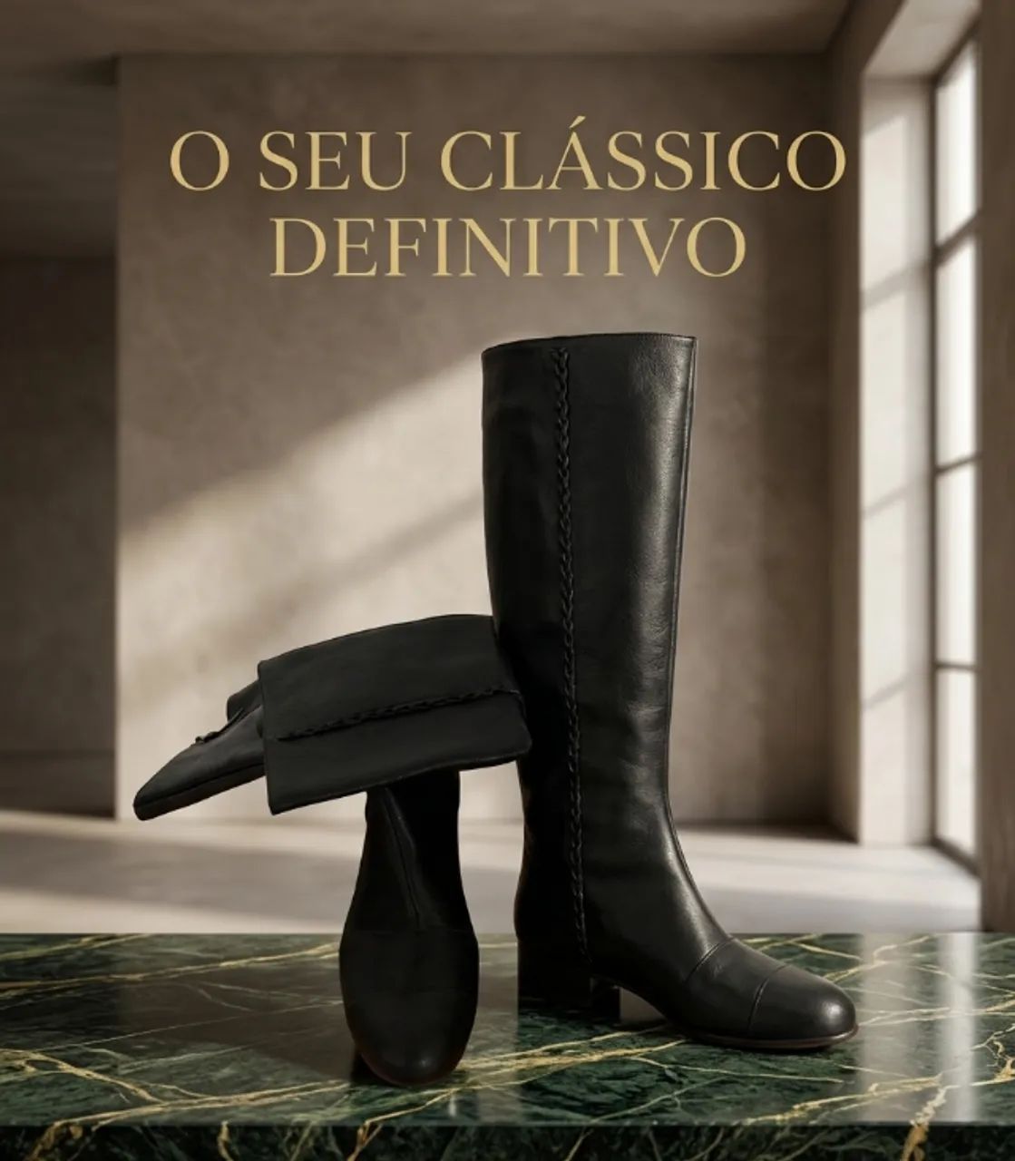 Bota Luiza Perea - Cano Longo - NOVA