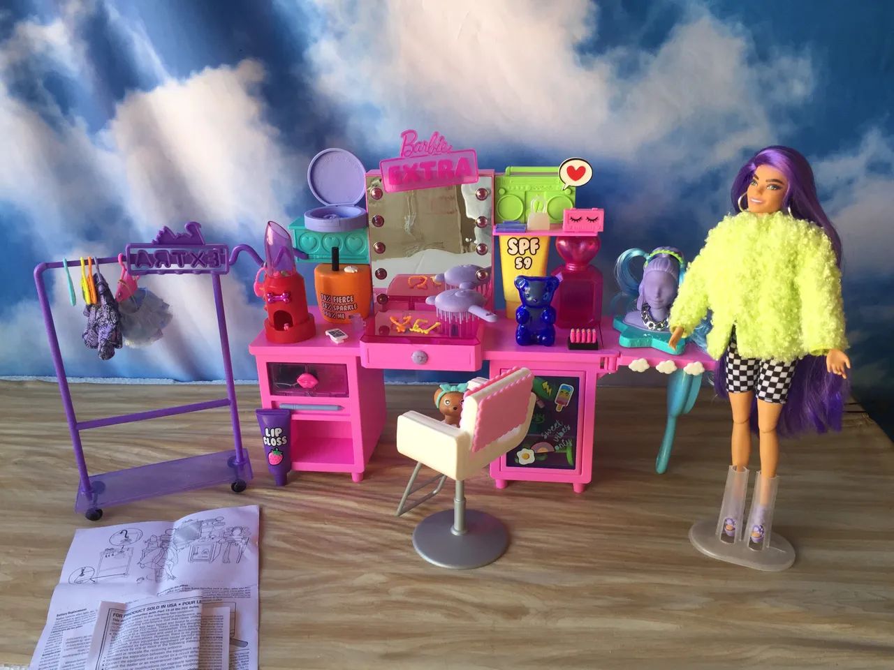 Barbie extra salão de beleza com boneca - Foto 2