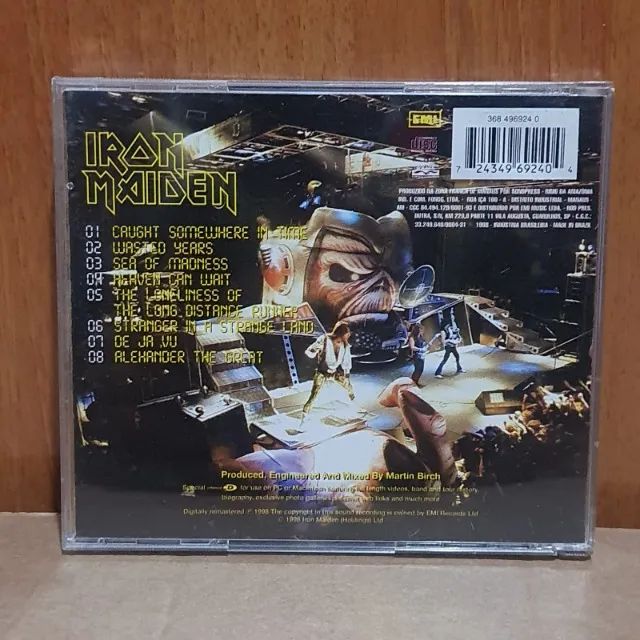 CD Iron Maiden - Somewhere In Time - Heavy Metal - Coleção - Foto 4
